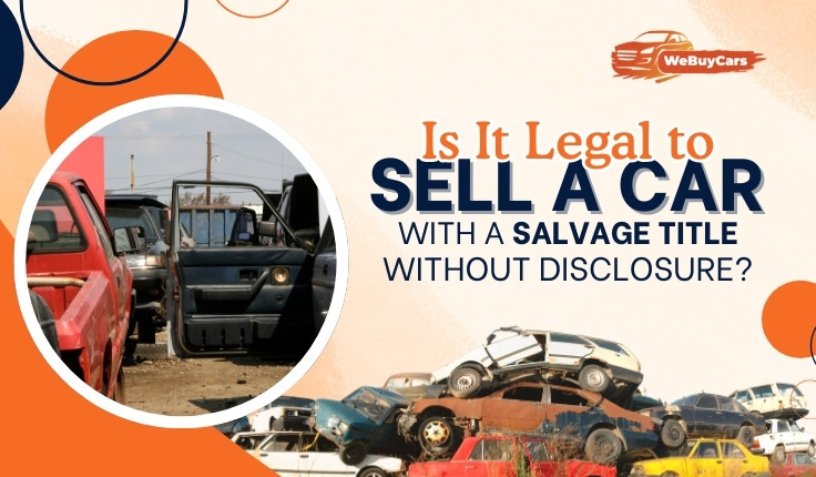 Is it legal to sell a car with a salvage title without disclosure? Is it legal to sell a car with a salvage title without disclosure?